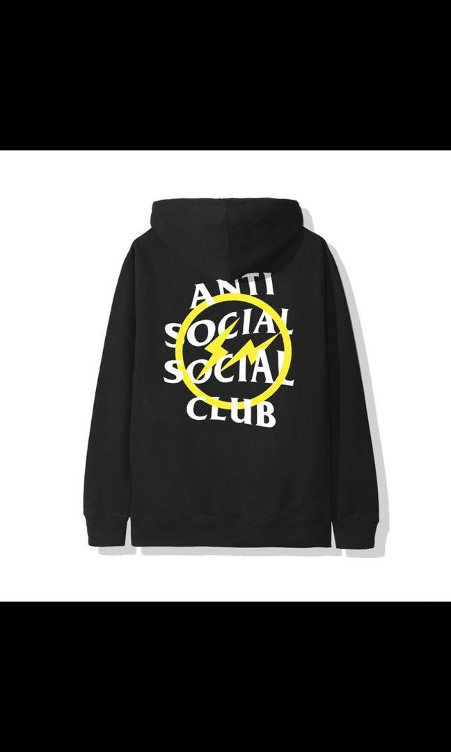 ASSC x Fragment Hoodie Men s Fashion Tops Sets Hoodies on Carousell