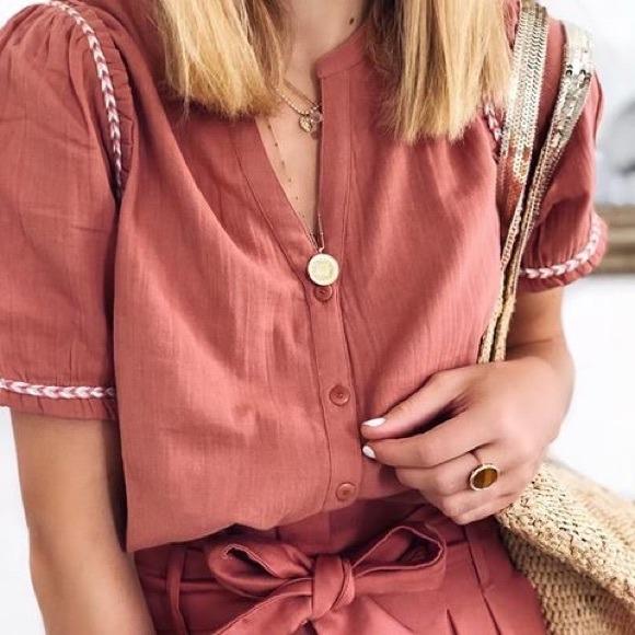 Blouse wanda sezane sales