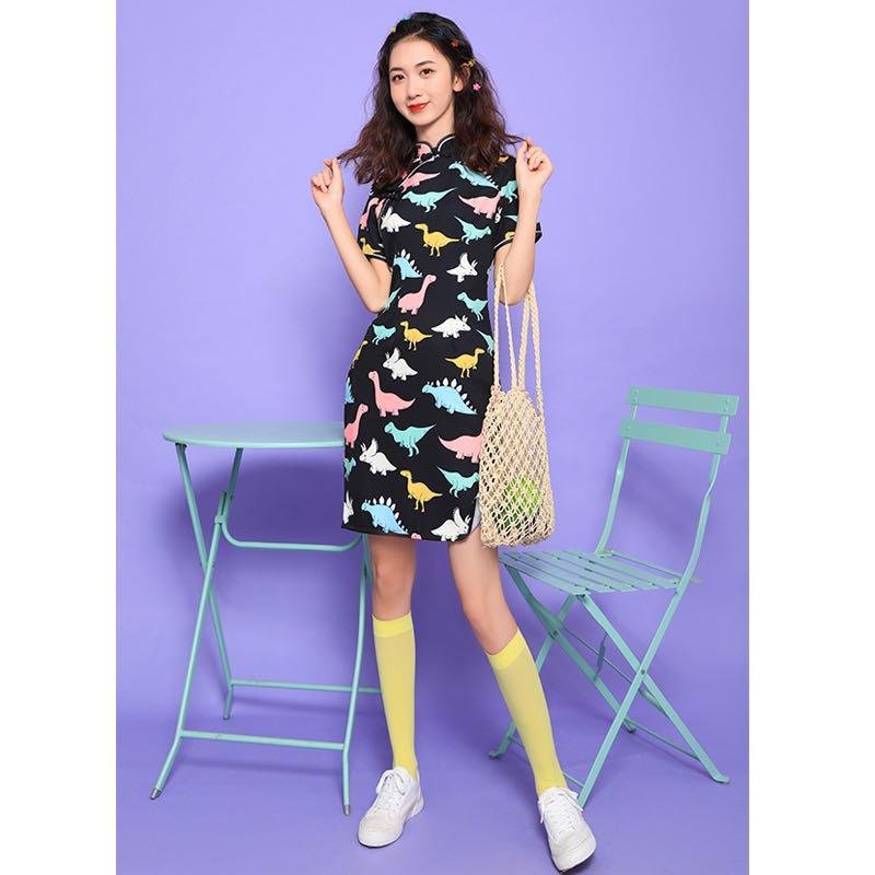 Dinosaur cheongsam Clearance