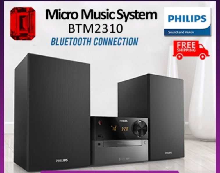 philips bluetooth music system