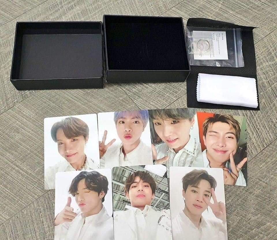 Bts Ring Set Official 2025