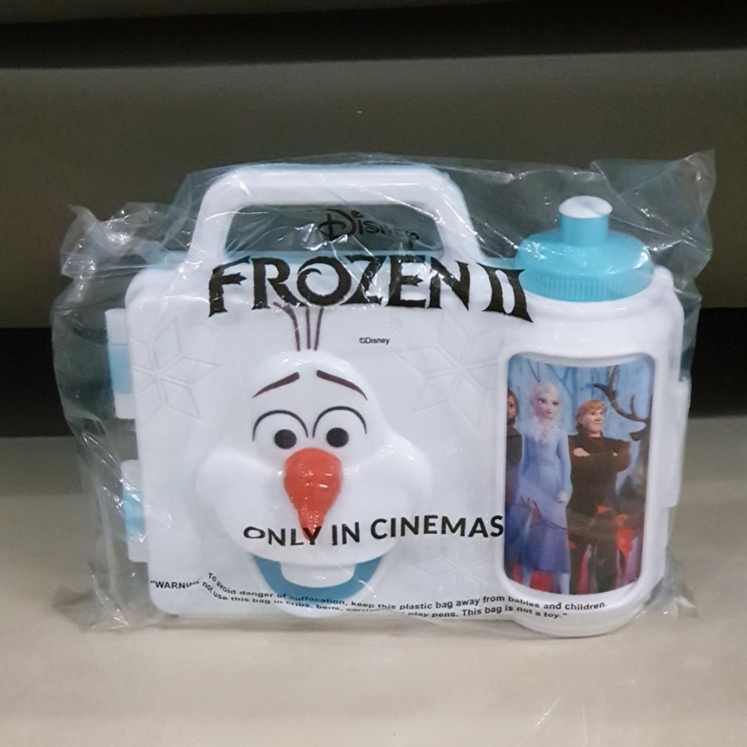 Disney Frozen II Plastic Water Bottles & Stationery Set NEW Details about   Tak 