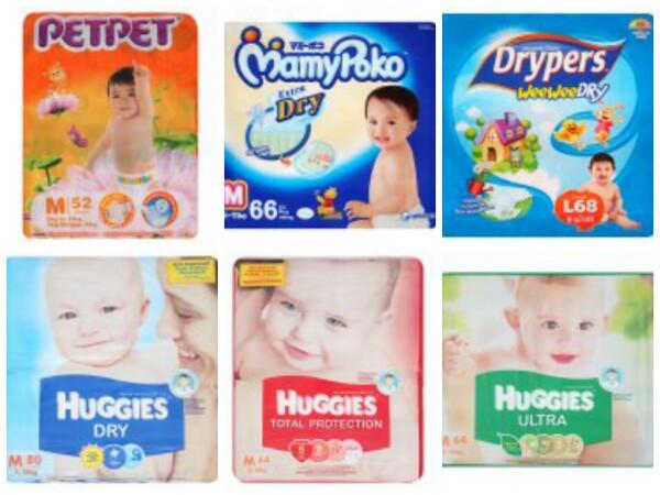 Cheap pampers on sale