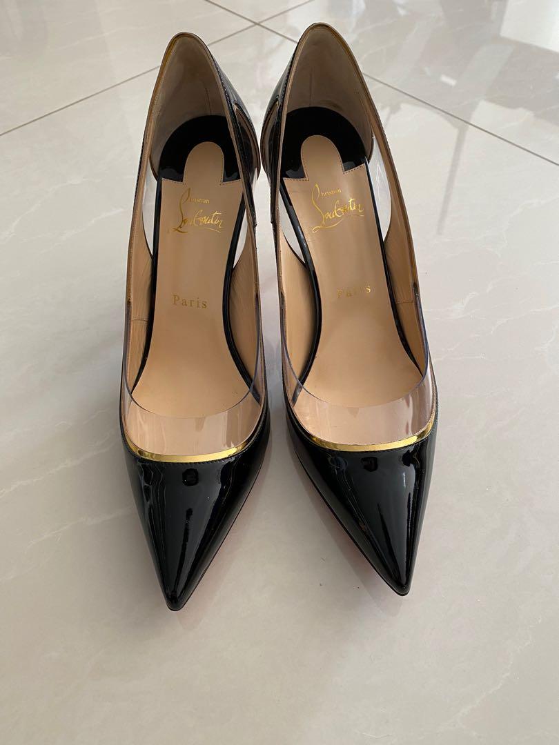 christian louboutin black heels