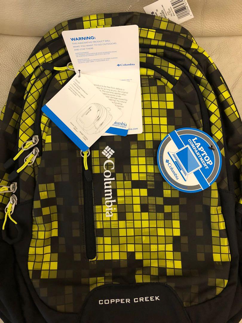 Columbia Laptop Bag 電腦背囊, 興趣及遊戲, 旅行, 旅遊 旅行必需品及用品 Carousell