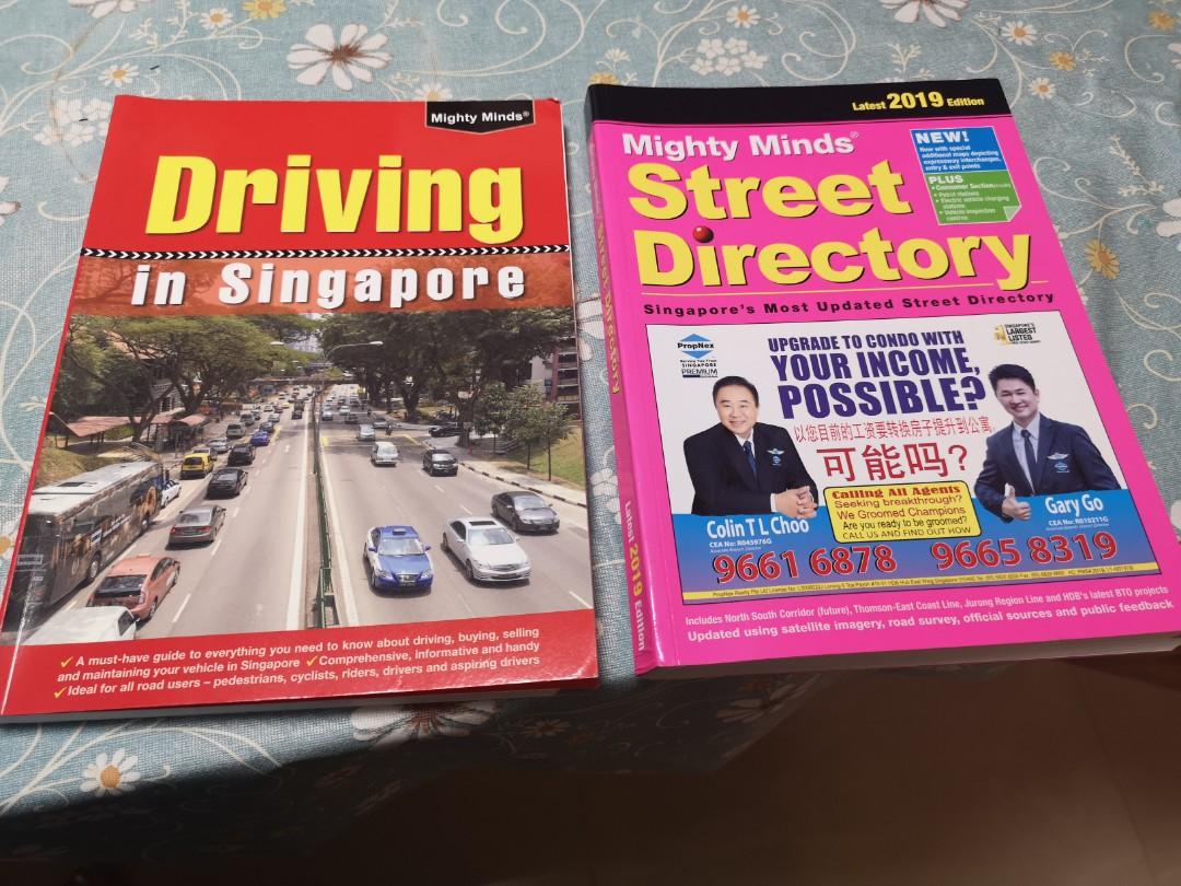 Singapore Street Directory 2019 Driving In Singapore And Street Directory, Hobbies & Toys, Books &  Magazines, Assessment Books On Carousell