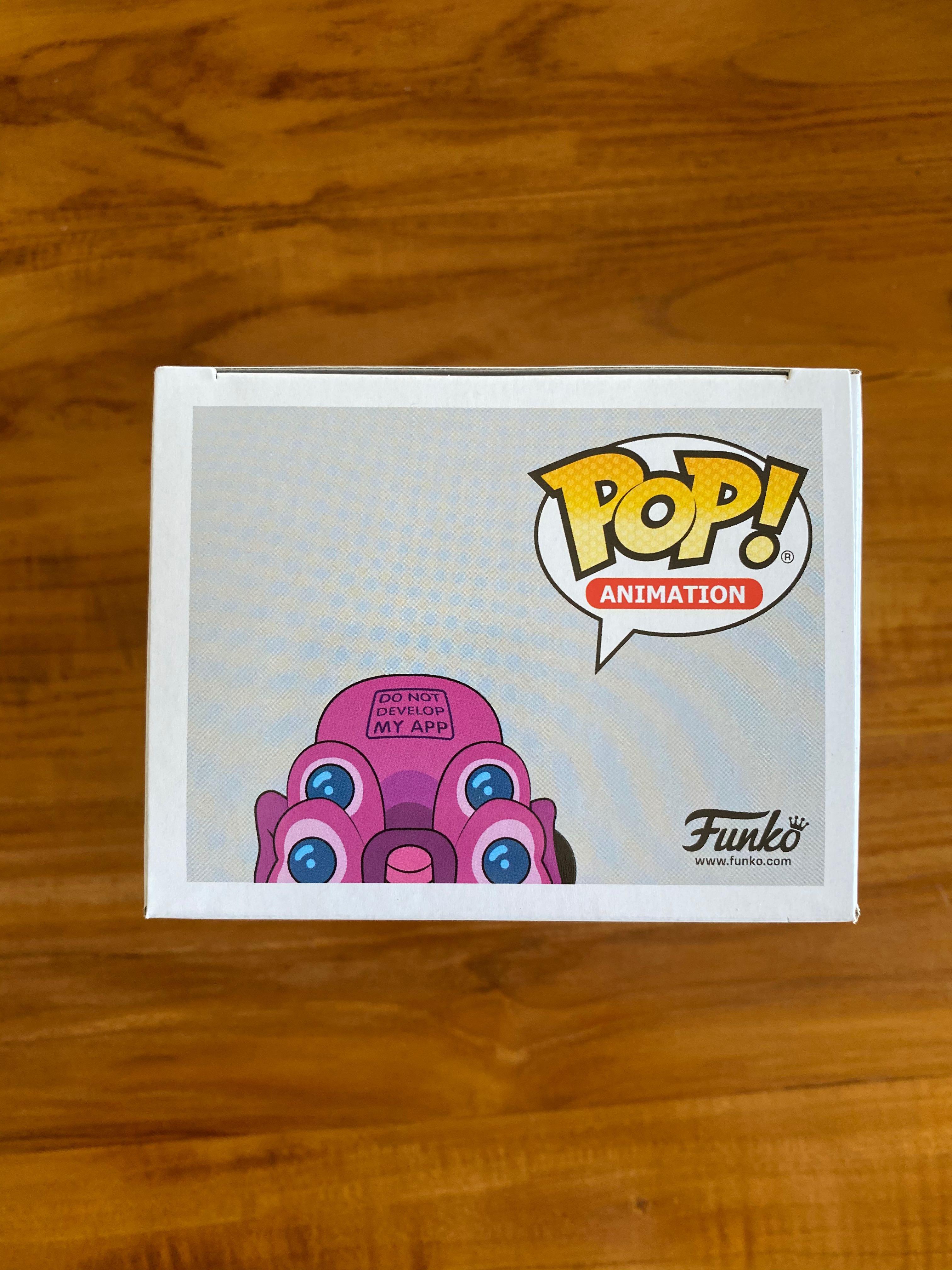 Figurine Pop Rick et Morty pas cher : Rick Cornichon - Porte-clés