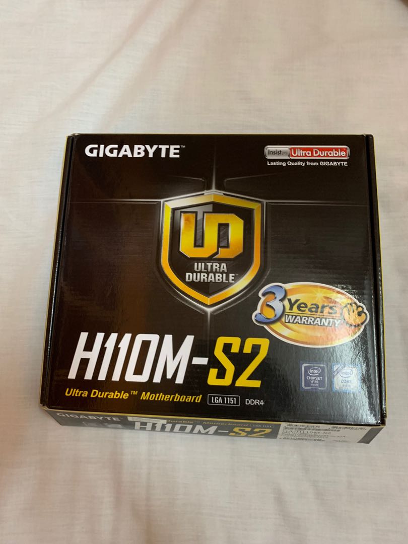 Gigabyte h110ms2 motherboard, Computers & Tech, Parts & Accessories
