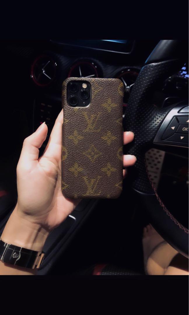 Supreme And Black Louis Vuitton iPhone 12 Pro Max Clear Case