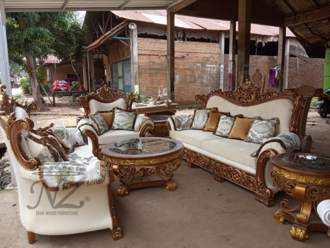 Kursi Ruang Tamu Mewah Tradisional Perabotan Rumah Di Carousell