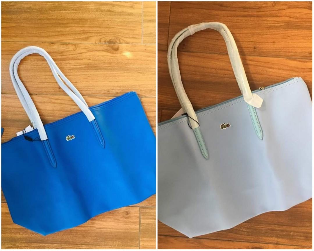 Lacoste Tote bag, Women's Fashion, Bags & Wallets, Tote Bags on Carousell