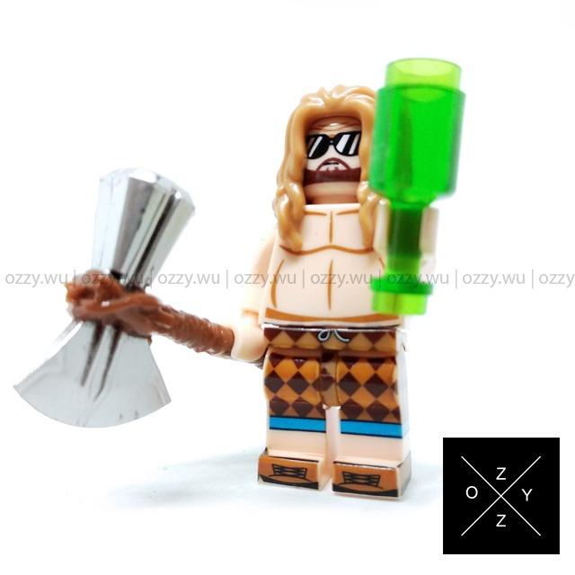 Lego Compatible Marvel Minifigures Fat Thor Topless Hobbies