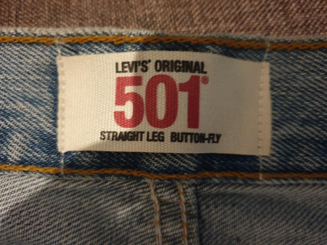 Straight leg button fly 501 hot sale