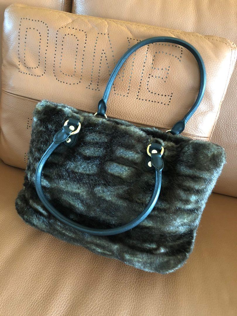 Love Moschino Fur Bag