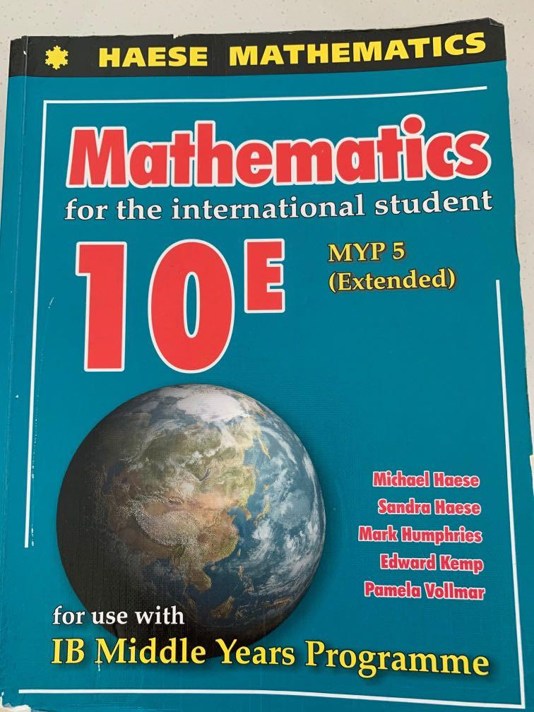 Mathematics for the international student 10E MYP 5 (Extended ...