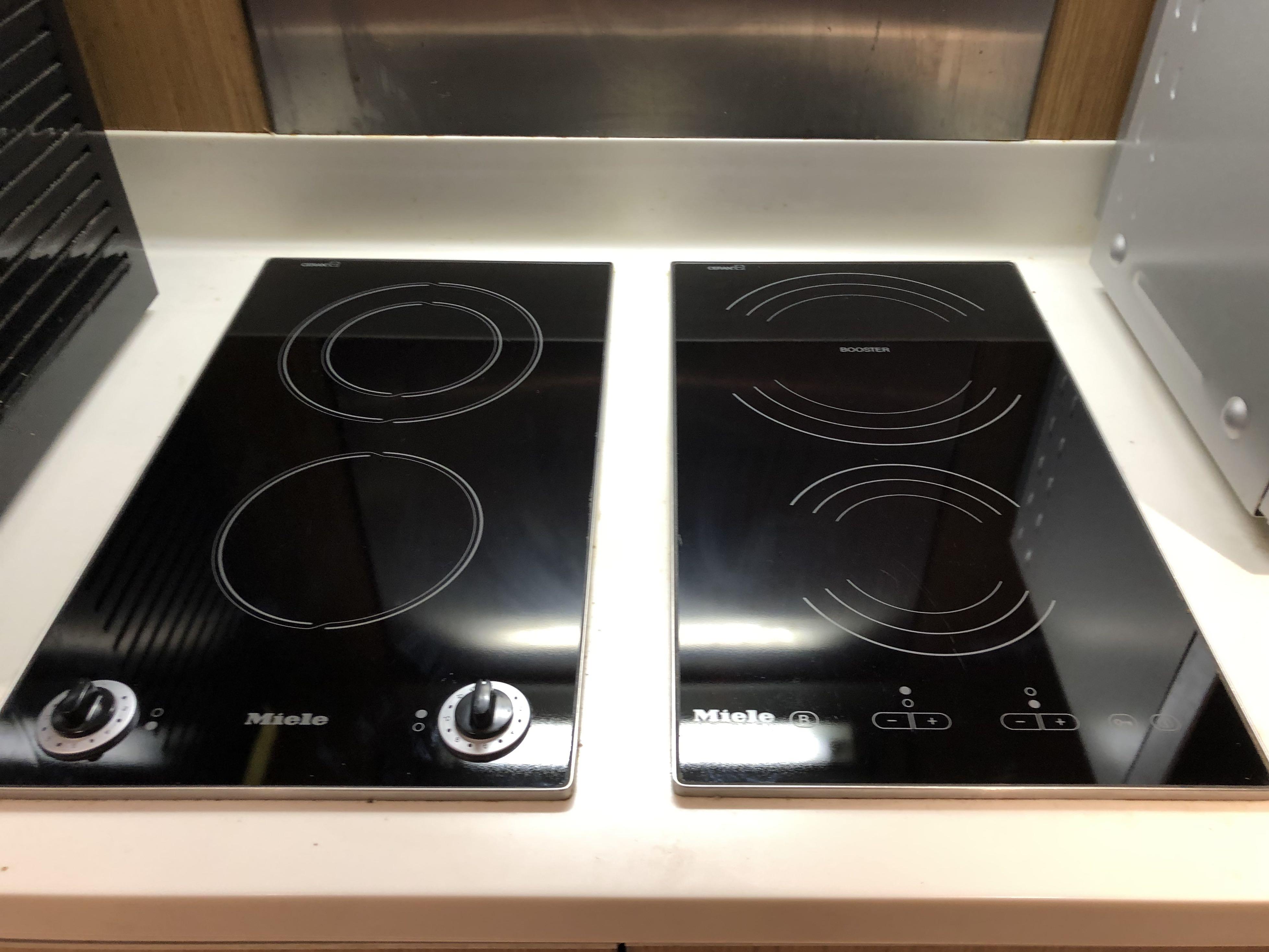 Miele induction hob and hood