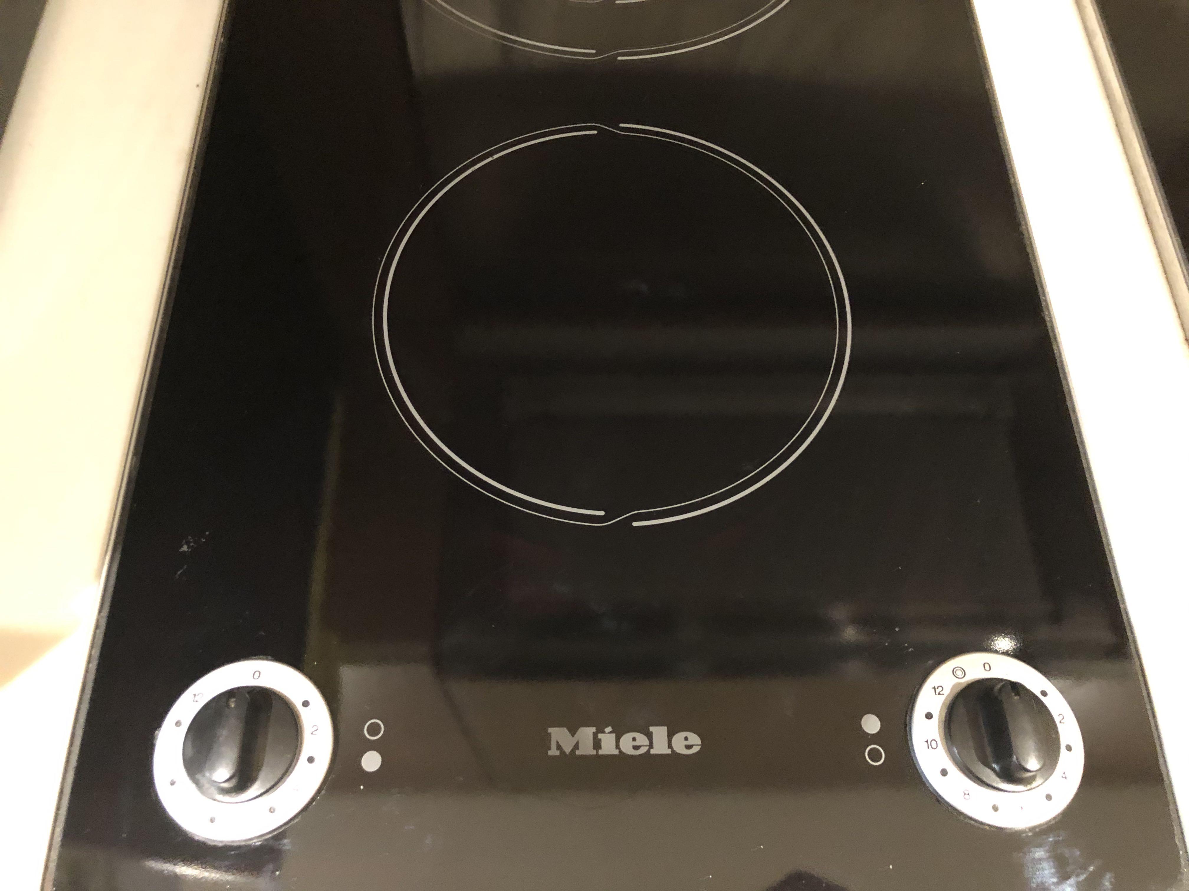Miele induction hob and hood, TV & Home Appliances, Kitchen Appliances