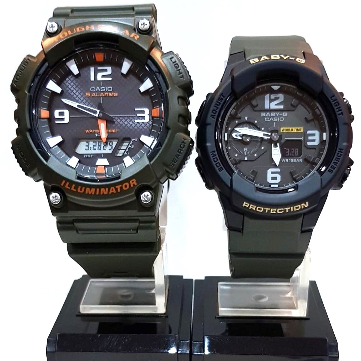 New Couple Set Casio Baby G Shock Unisex Sports Watch 100 Original Authentic Bga 230 3b Bga230 3b Aq S810w 3av Casio Gshock Babyg Watch Luxury Watches On Carousell