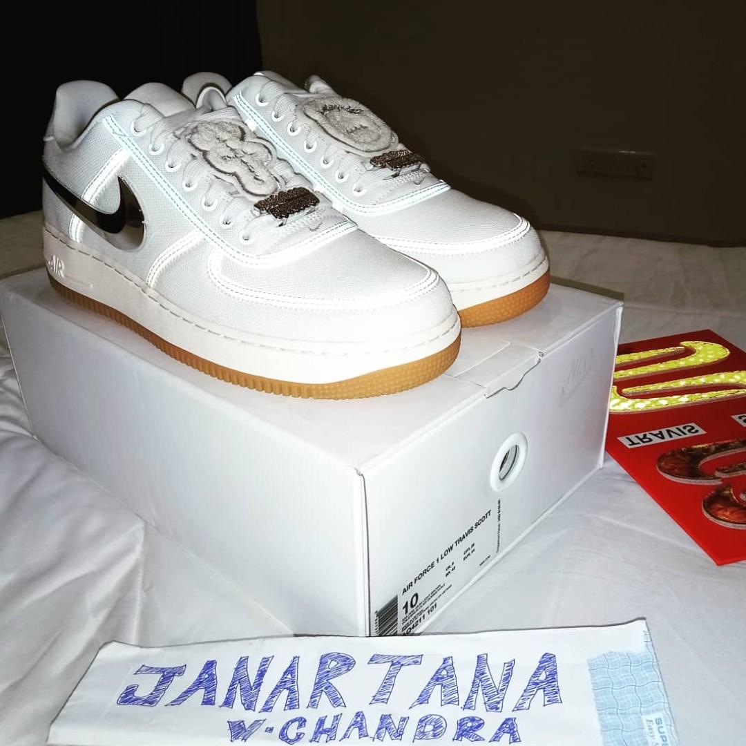 travis scott af1 sail box