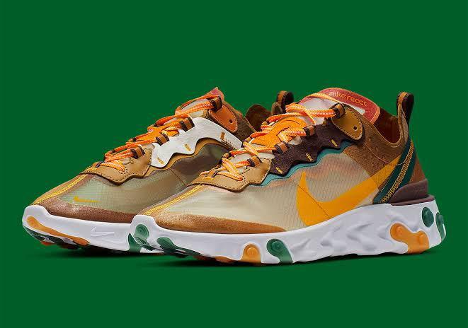 nike element react 87 orange