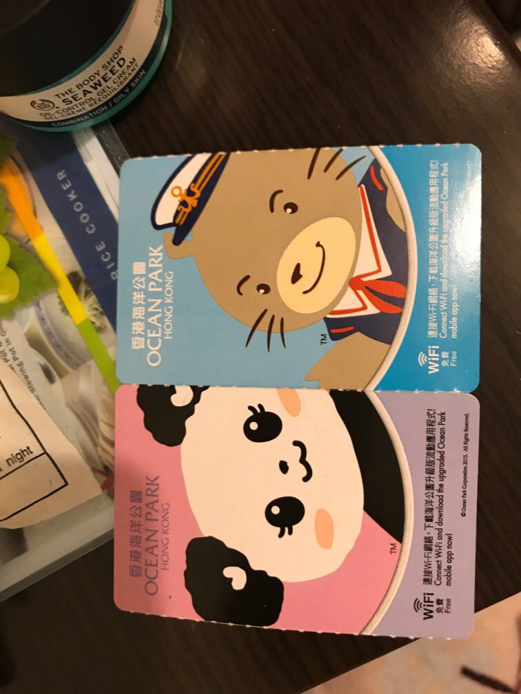 Ocean Park Tickets, 門票＆禮券, 本地景點門票及交通 Carousell