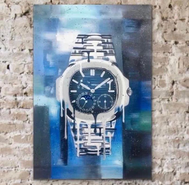 Oil Painting of Patek Philippe