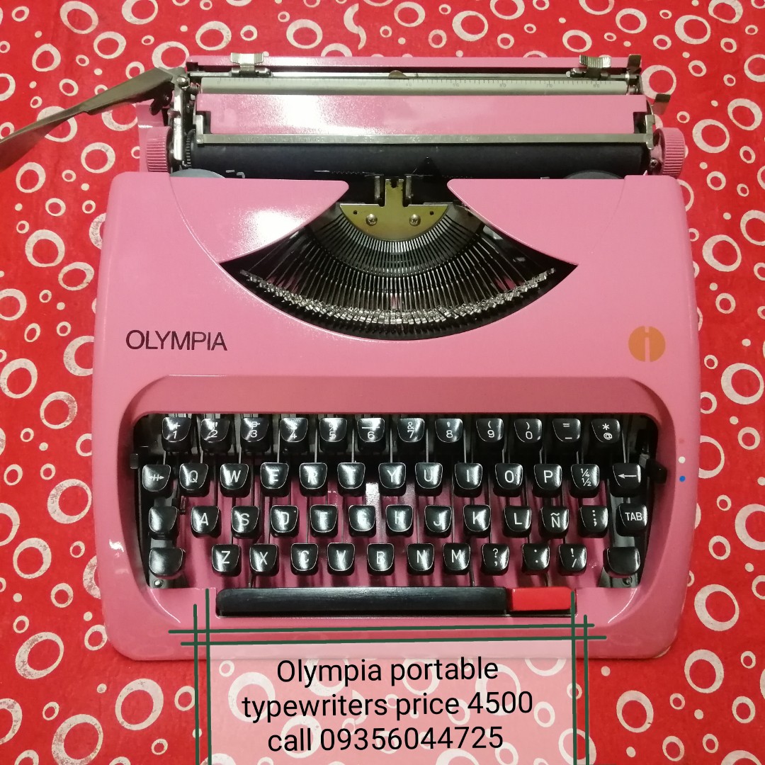 Olympia portable typewriters manual, Audio, Portable Music Players on