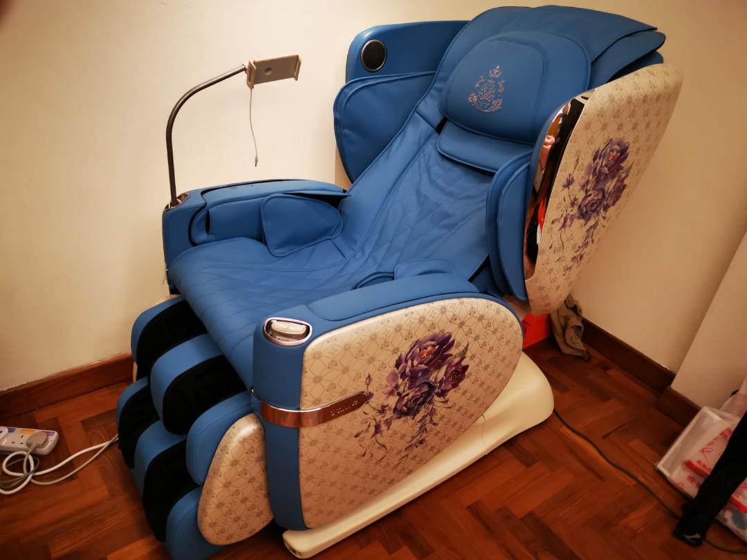 OSIM ULOVE 2 Massage Chair Blue Health Nutrition Massage Devices on Carousell