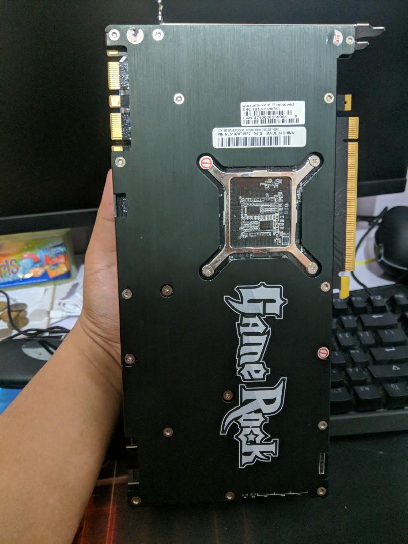 Palit Gamerock GTX 1070, Computers & Tech, Parts & Accessories ...