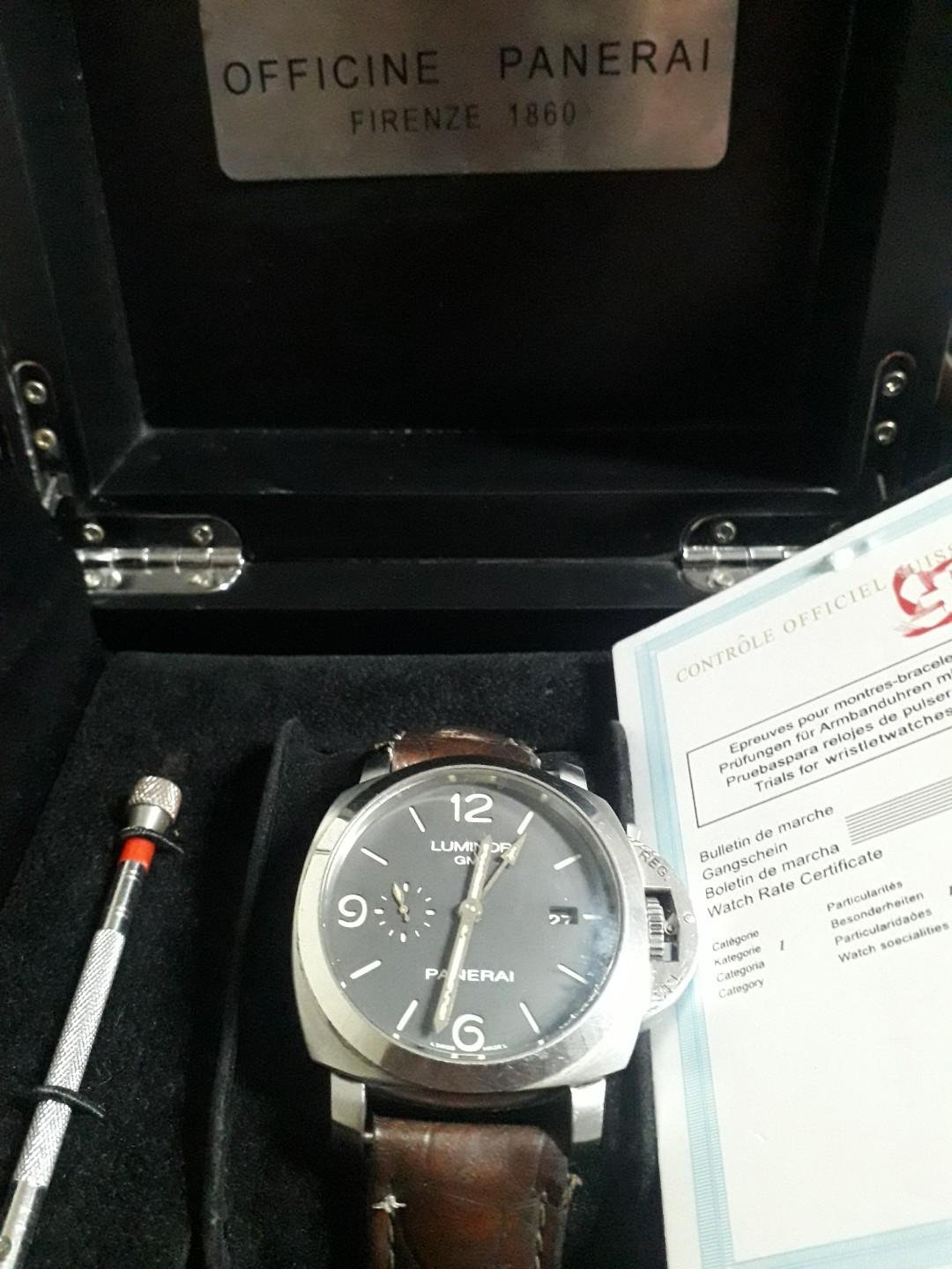 PANERAI LUMINOR GMT 1950 PAM 320 SWISS ETA 1 1 EDISI TURUN HARGA