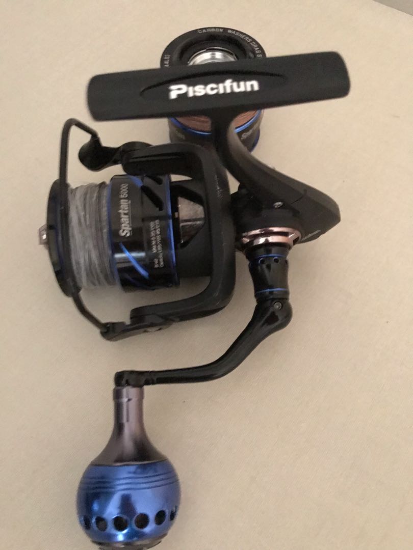 Piscifun Spartan 5000 fishing reel, Sports Equipment, Fishing on Carousell