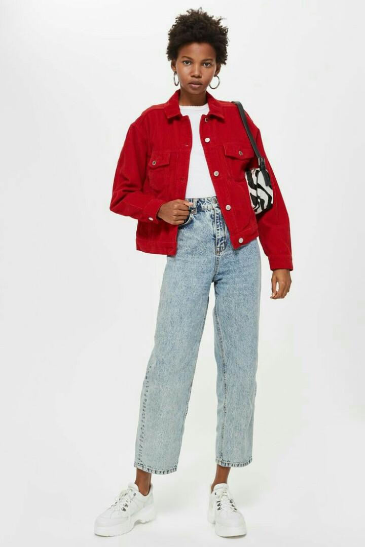 Red Denim Jacket