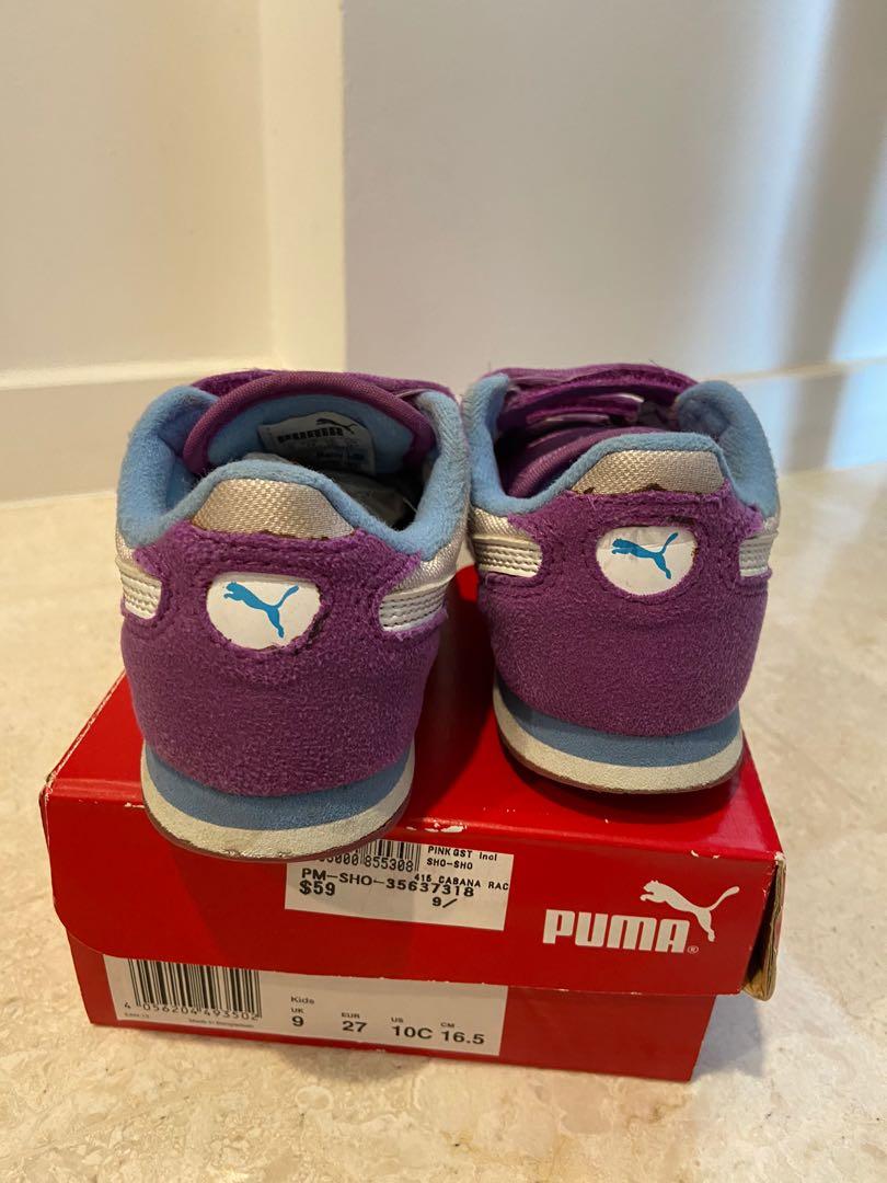 80 Off SALE Preloved Puma UK9 kids sports shoes sneakers