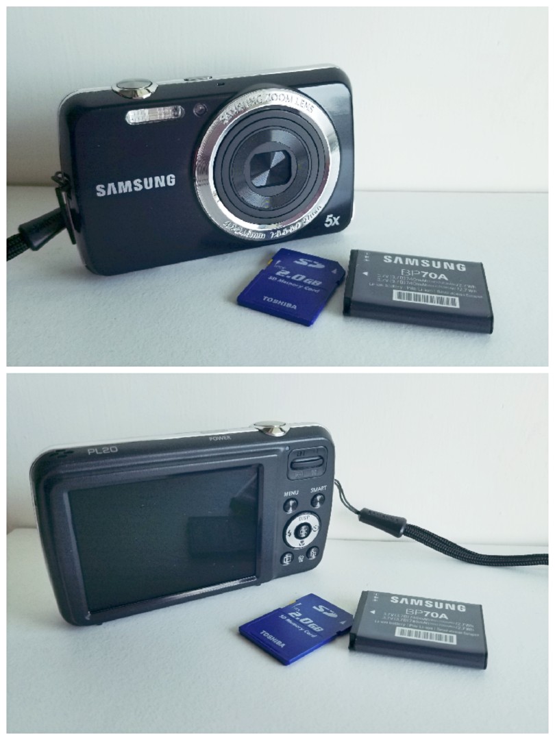 Samsung PL20 ultra compact camera, 攝影器材, 攝影配件, 相機袋 Carousell