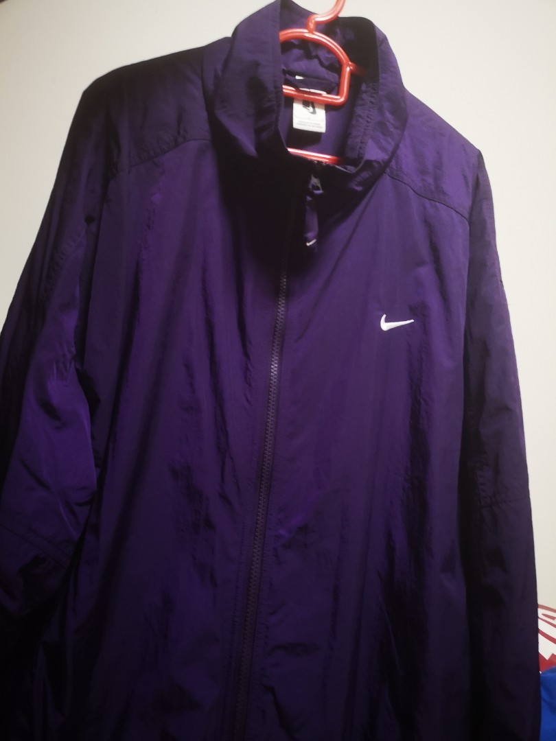 Purple track deals jacket mens