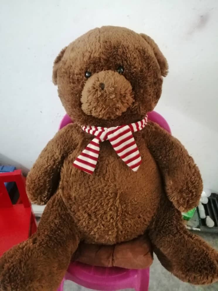 Teddy Bear Big (brown), Hobbies & Toys, Toys & Games on Carousell
