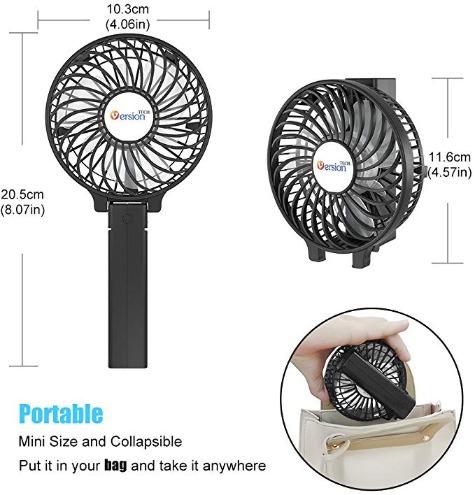 small personal electric fans