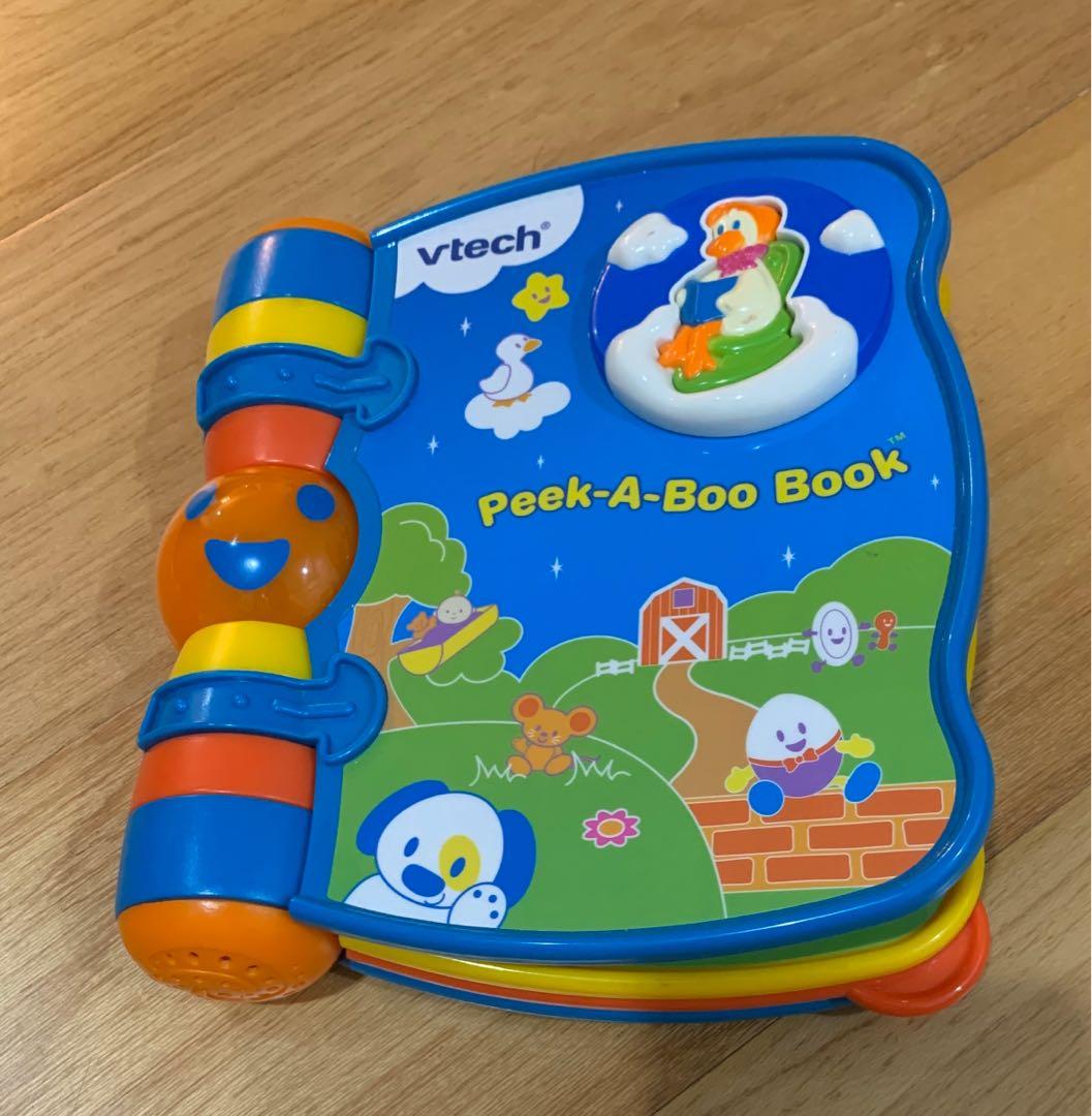 Vtech peek a hotsell boo book blue