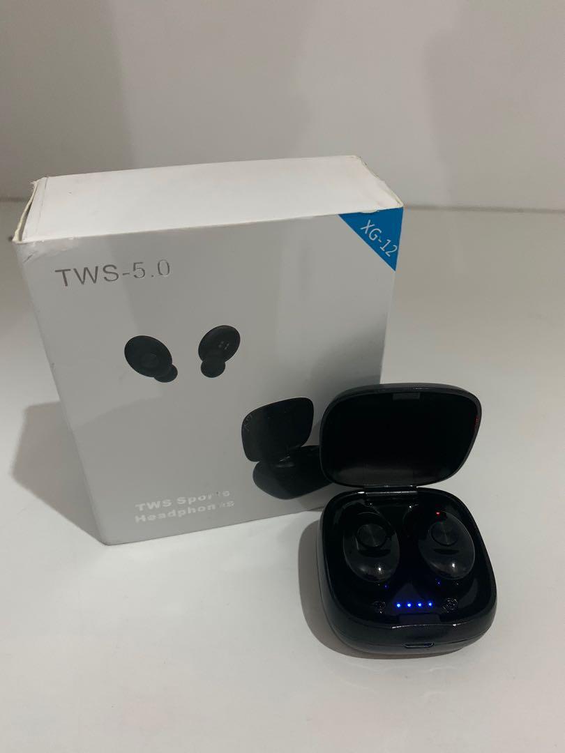 Xg12 tws sales bluetooth 5.0 earphone