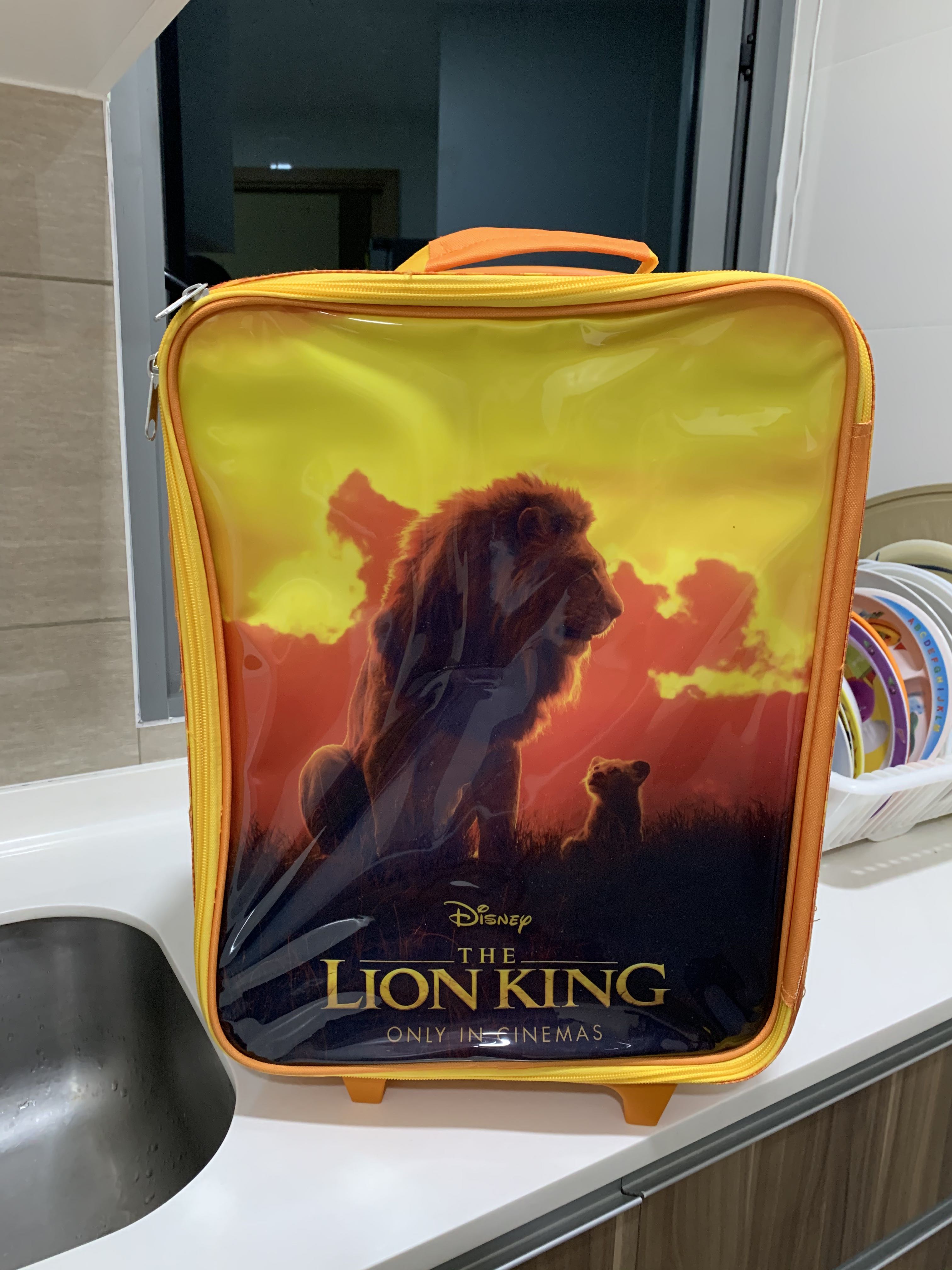 Lion king suitcase hotsell