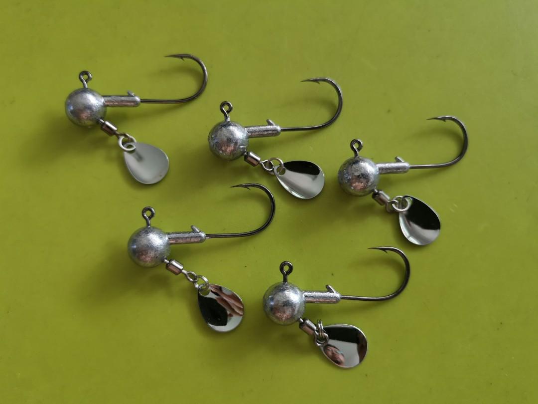 10g Spinner Jig head (5 pieces), Everything Else on Carousell