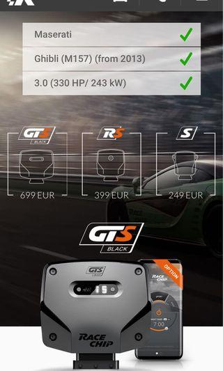 RaceChip GTS Black Maserati Ghibli