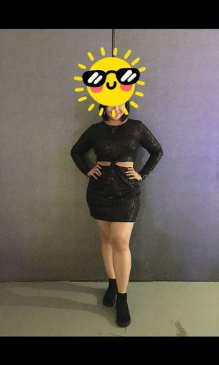 H&M Divided Black Dress
