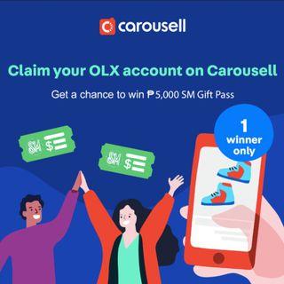 Claim Your OLX Account on Carousell