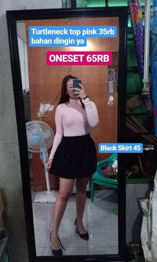 Pink Turtleneck top
