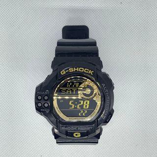 Authentic Limited Casio G-Shock Limited Black Gold Twin Sensors Watch GDF-100GB
