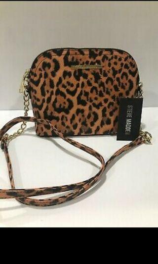 steve madden leopard bag