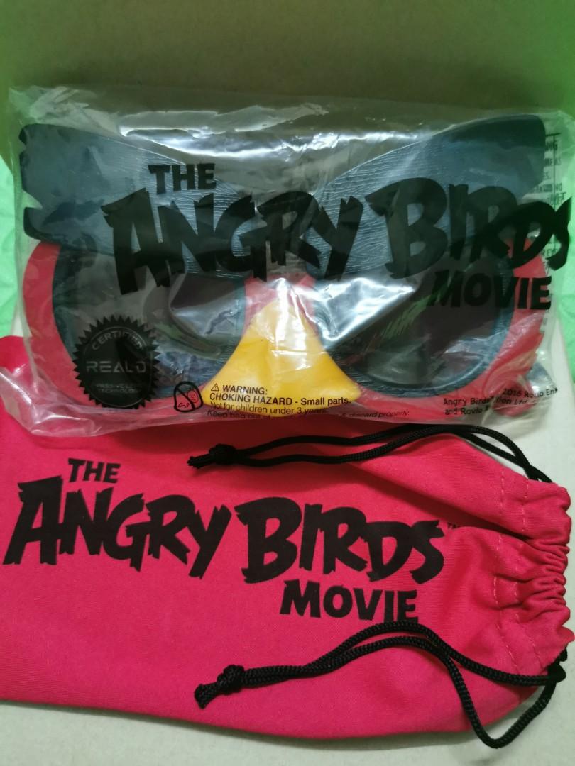 The Angry Birds Movie 3d Glasses Real D