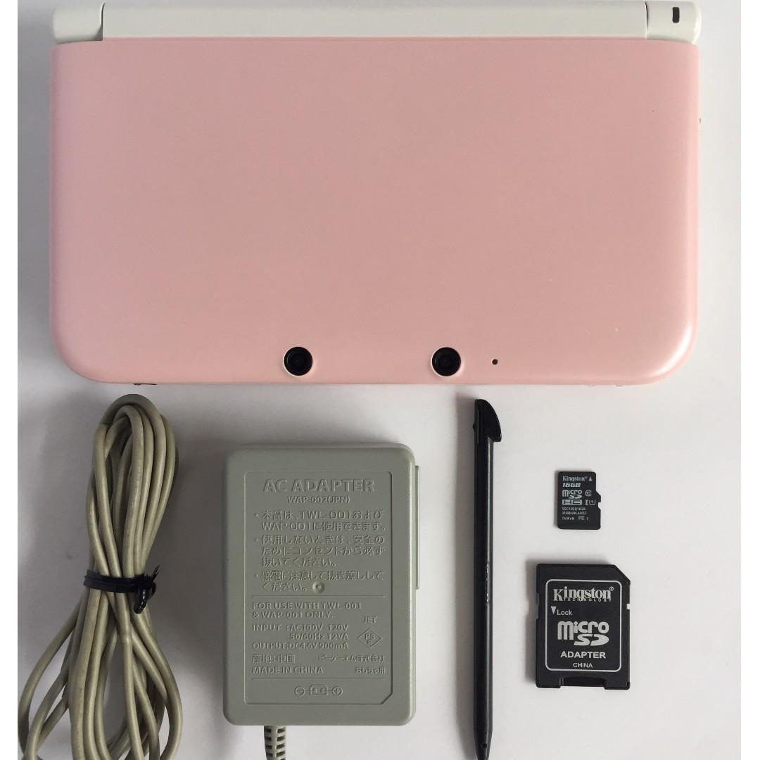 3ds Ll Japan Pink White 16gb Video Gaming Video Game Consoles Others On Carousell