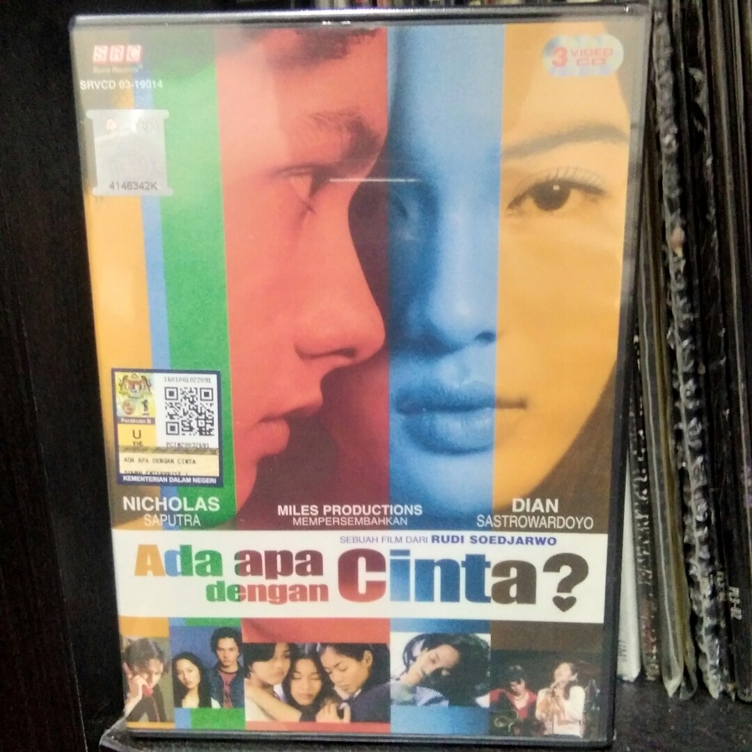 Ada Apa Dengan Cinta Vcd Aadc Sealed Music Media Cd S Dvd S Other Media On Carousell